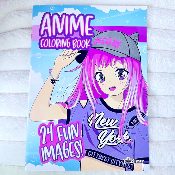 Pair of Anime coloring Books - Picture 3 of 4